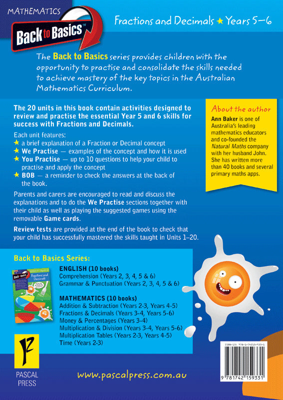 Back to Basics - Fractions and Decimals: Years 5
