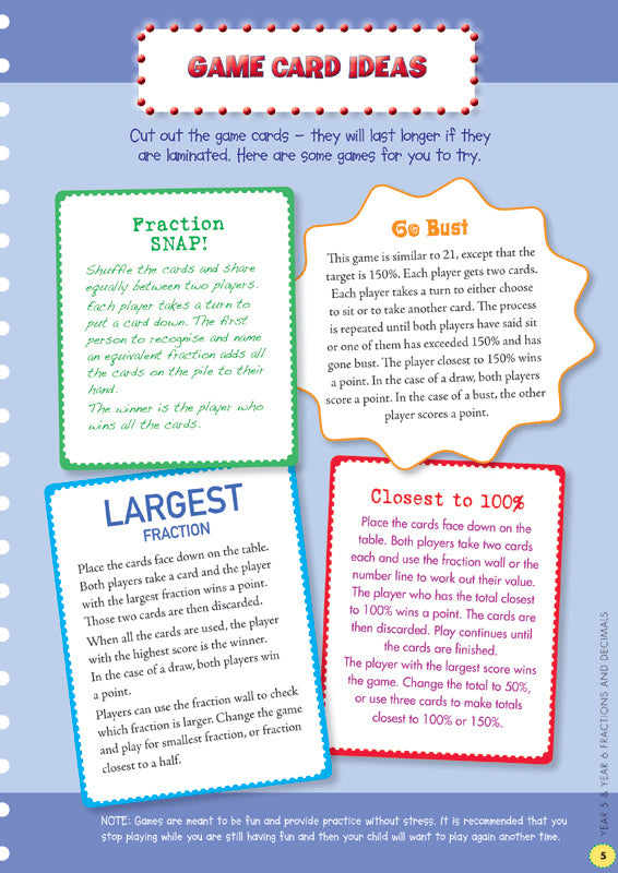 Back to Basics - Fractions and Decimals: Years 5