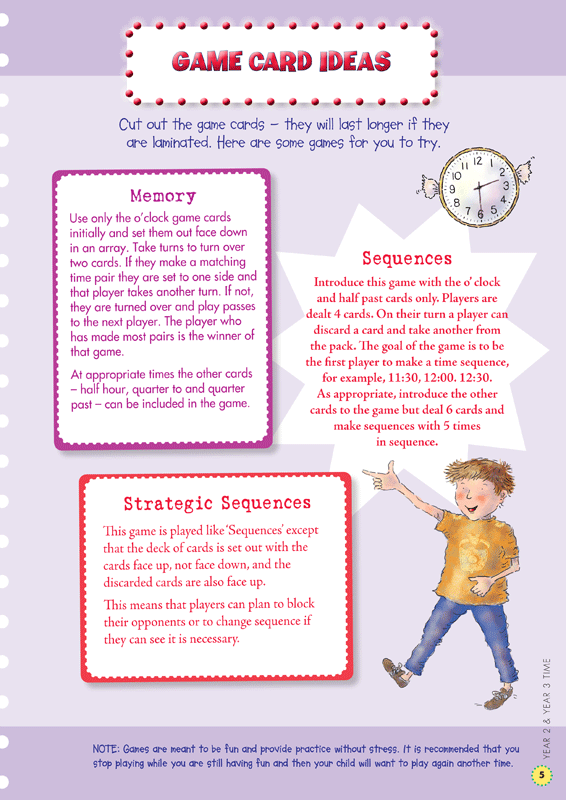 Back to Basics - Time: Years 2 - 3