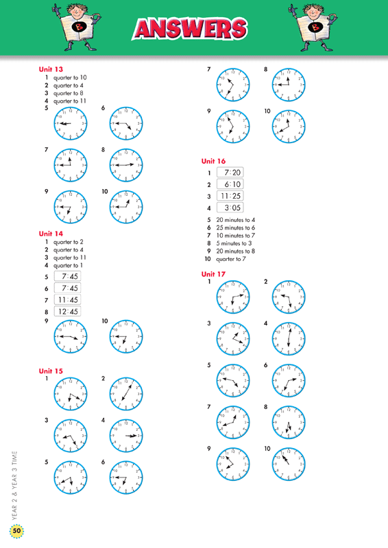 Back to Basics - Time: Years 2 - 3