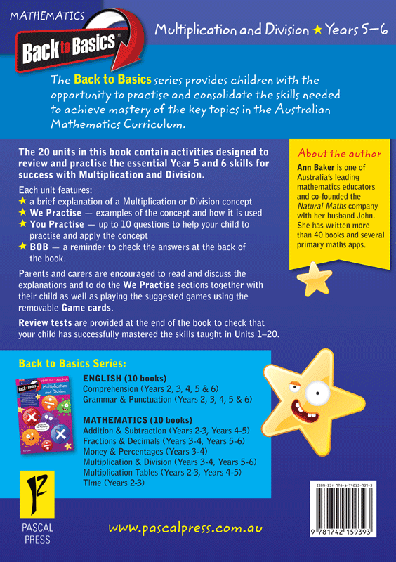 Back to Basics - Multiplication and Division: Years 5 - 6