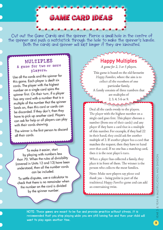 Back to Basics - Multiplication and Division: Years 5 - 6