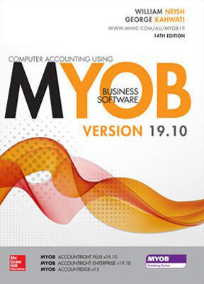 Computer Accounting Using MYOB Business Software v19.10