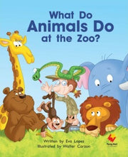 Flying Start to Literacy Shared Reading: Big Books - What do Animals do at the zoo? (Pack 5)