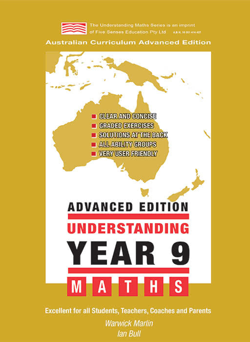 Understanding Year 9 Maths Advanced: Australian Curriculum Edition