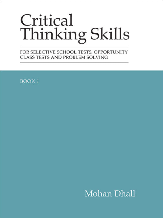 Critical Thinking Skills Book 1