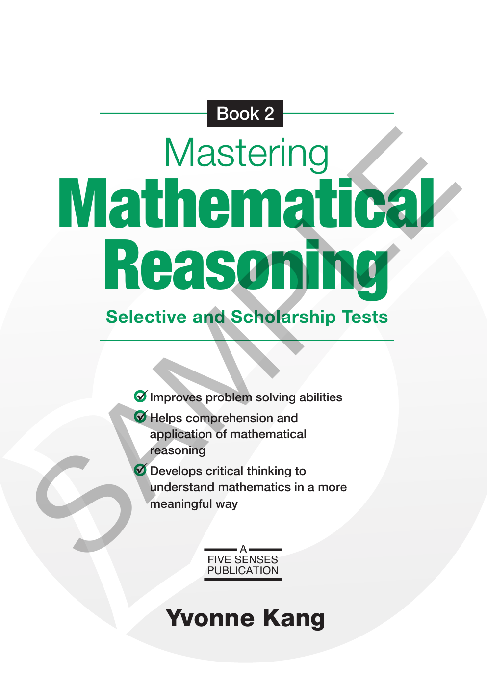 Mastering Mathematical Reasoning Selective and Scholarship Tests - Book 2 sample page