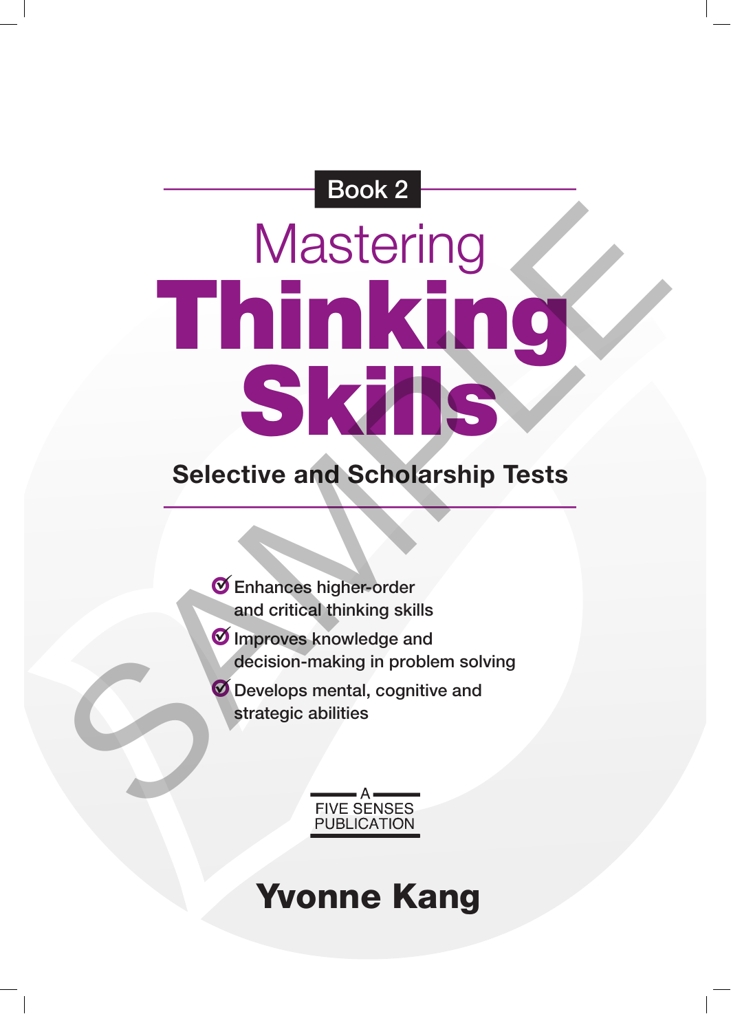 Mastering Thinking Skills Selective and Scholarship Tests - Book 2 sample page