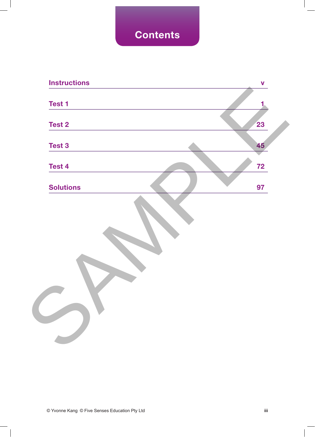Mastering Thinking Skills Selective and Scholarship Tests - Book 2 sample page