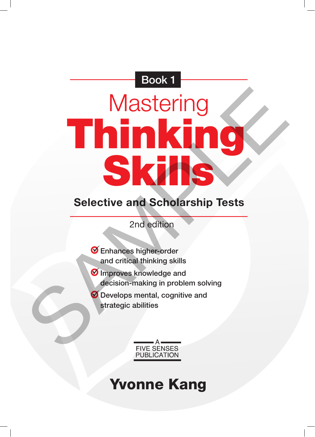 Mastering Thinking Skills Selective and Scholarship Tests - Book 1 (2nd Edition) sample page