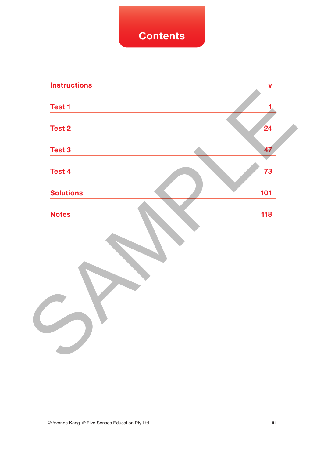 Mastering Thinking Skills Selective and Scholarship Tests - Book 1 (2nd Edition) sample page