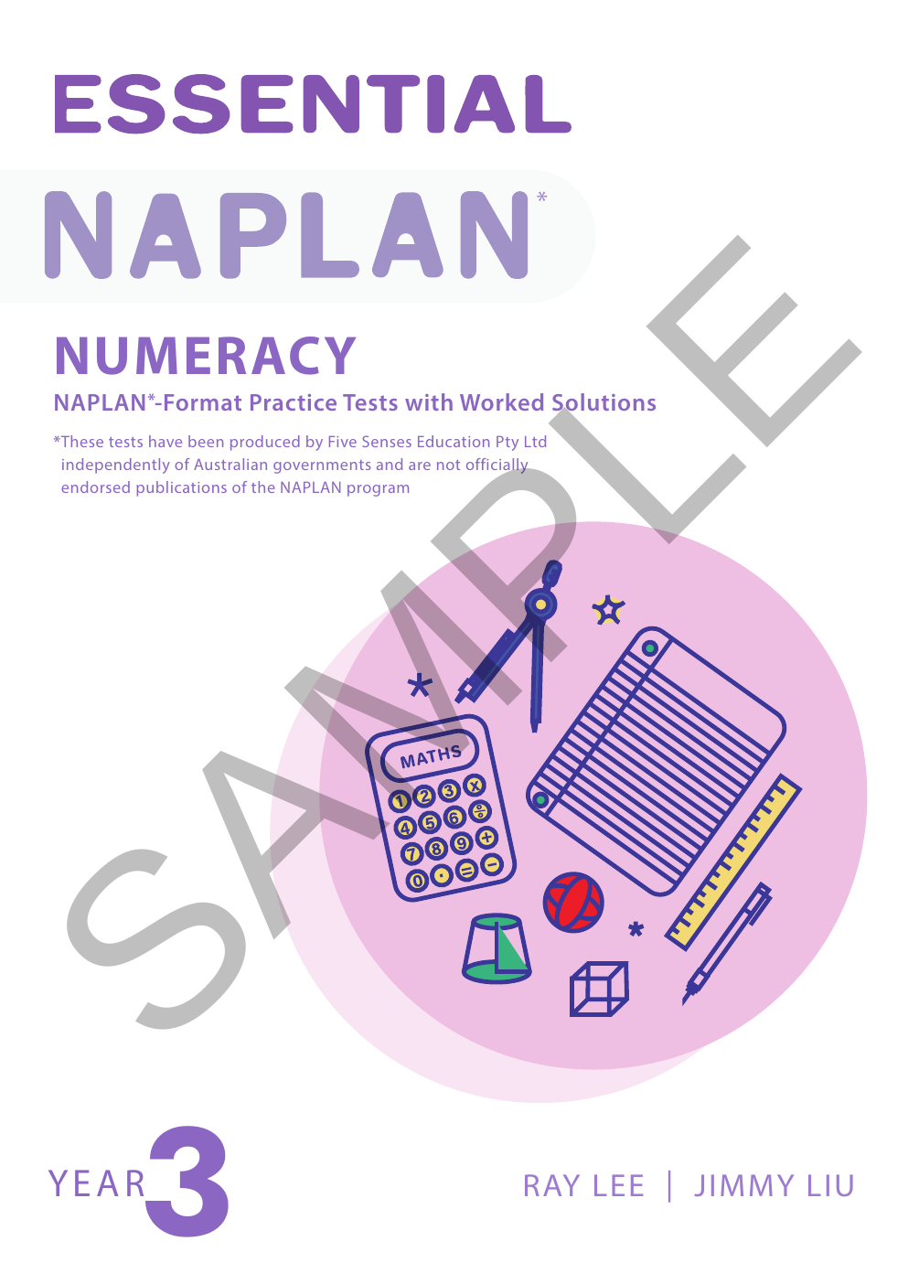 Essential NAPLAN - Numeracy Year 3 sample page