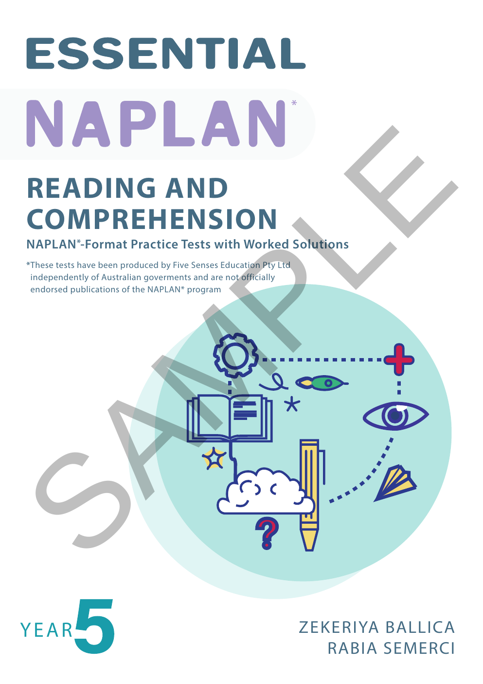 Essential NAPLAN - Reading and Comprehension Year 5 sample page