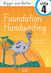 Bigger and Better Foundation Handwriting 4