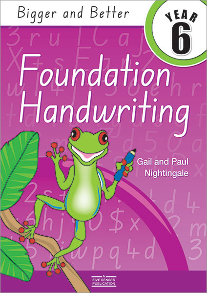 Bigger and Better Foundation Handwriting 6