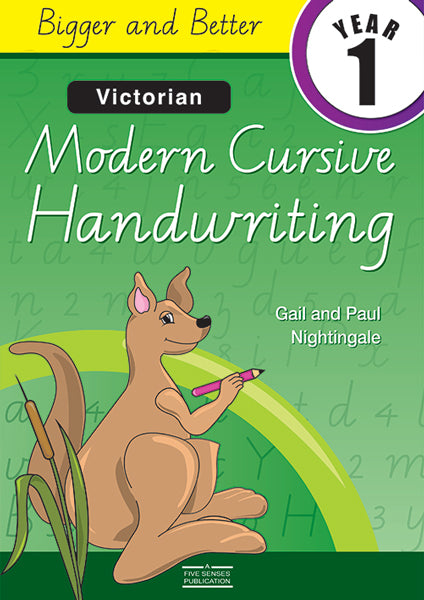 Bigger and Better Victorian Modern Cursive Handwriting 1