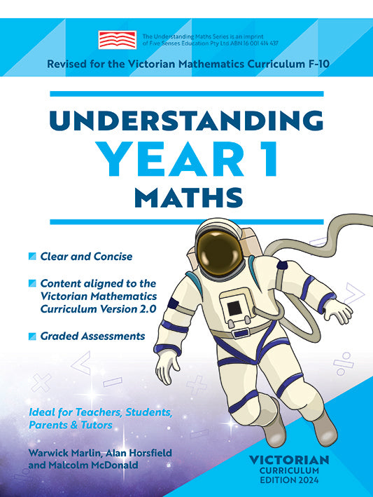 Understanding Maths Year 1 (Victorian Curriculum Edition)