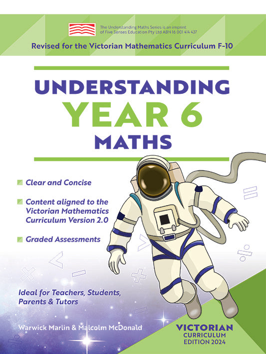 Understanding Maths Year 6 (Victorian Curriculum Edition)
