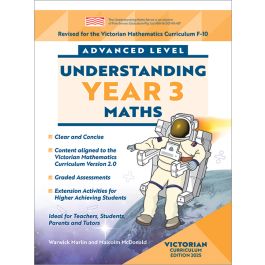 Understanding Maths - Year 3 Advanced (Victorian Curriculum Edition, 2025)