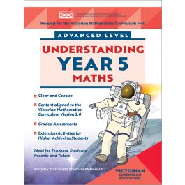 Understanding Maths - Year 5 Advanced (Victorian Curriculum Edition, 2025)