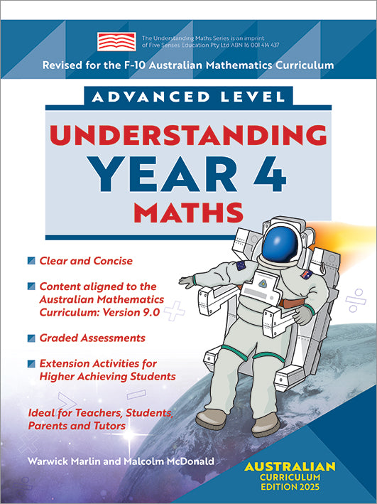 Understanding Maths Year 4 Advanced (Australian Curriculum Edition 2025)