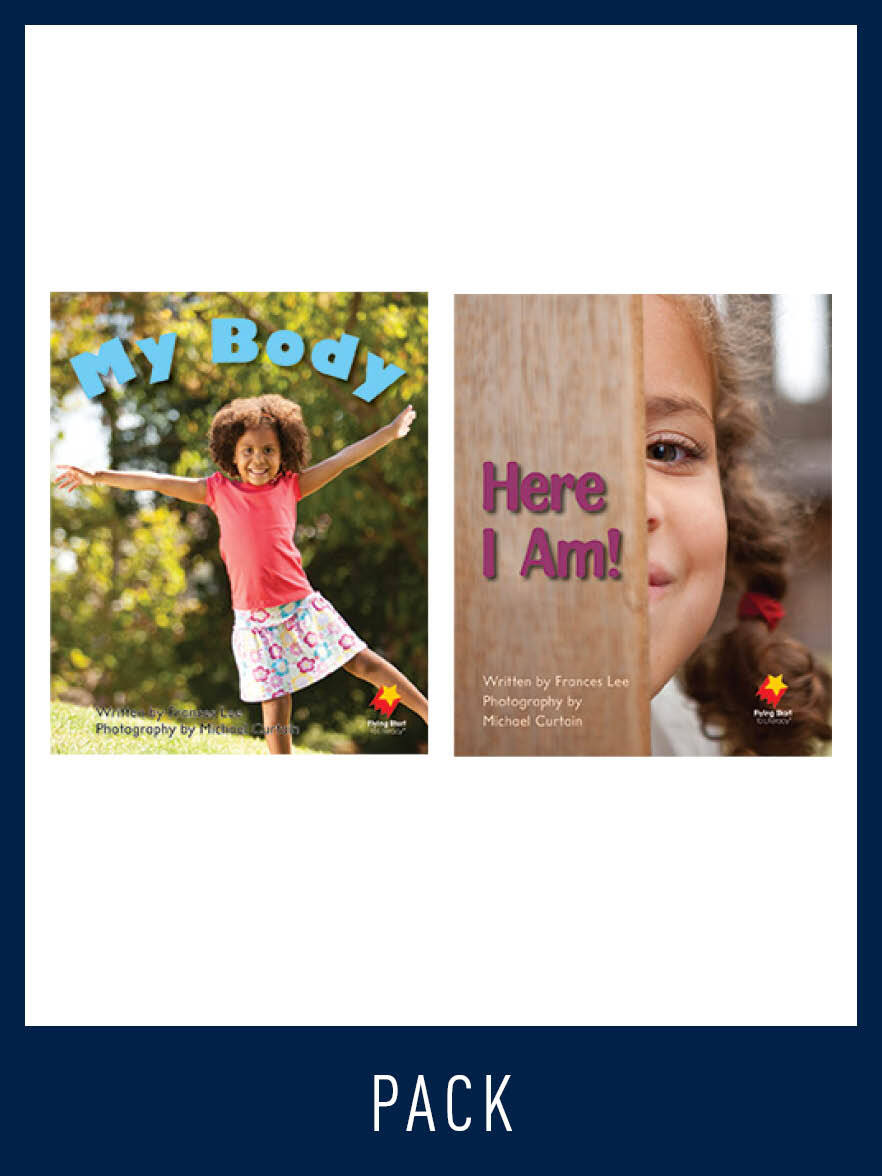 Flying Start to Literacy: Guided Reading - My Body & Here I Am! - Level 1 (Pack 4)