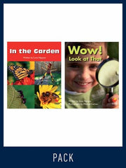 Flying Start to Literacy: Guided Reading - In the Garden & Wow! Look at That - Level 1 (Pack 8)
