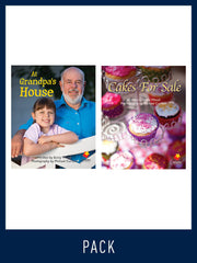 Flying Start to Literacy: Guided Reading - At Grandpa's House & Cakes For Sale - Level 2 (Pack 5)