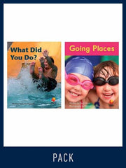 Flying Start to Literacy: Guided Reading - What Did You Do? & Going Places - Level 2 (Pack 8)