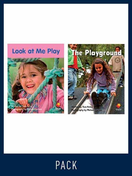 Flying Start to Literacy: Guided Reading - Look at Me Play & The Playground - Level 2 (Pack 10)