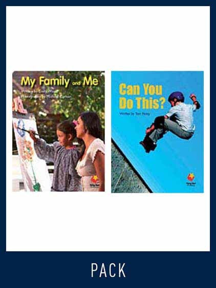 Flying Start to Literacy: Guided Reading - My Family and Me & Can You Do This? - Level 2 (Pack 11)