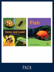 Flying Start to Literacy: Guided Reading - Come and Look! & Fish - Level 2 (Pack 12)
