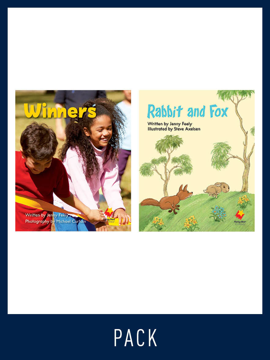 Flying Start to Literacy: Guided Reading - Winners & Rabbit - Level 3 (Pack 3)