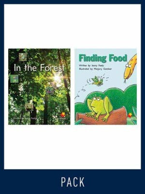 Flying Start to Literacy: Guided Reading - In the Forest & Finding Food - Level 3 (Pack 4)