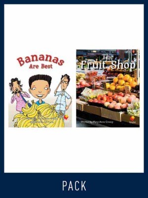 Flying Start to Literacy: Guided Reading - Bananas are Best & The Fruit Shop - Level 3 (Pack 2)