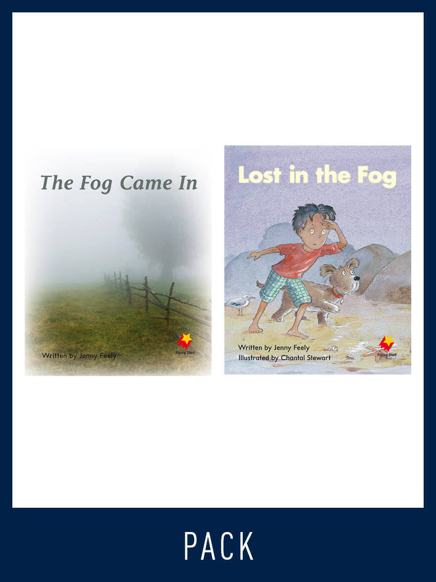 Flying Start to Literacy: Guided Reading - The Fog Came In & Lost in the Fog - Level 4 (Pack 4)