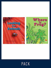 Flying Start to Literacy: Guided Reading - Looking for Animals & Where is Frog? - Level 4 (Pack 1)