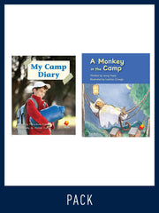 Flying Start to Literacy: Guided Reading - My Camp Diary & A Monkey in the Camp - Level 5 (Pack 5)