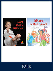 Flying Start to Literacy: Guided Reading - Look At My Clothes & Where Is My Mother? - Level 5 (Pack 1)