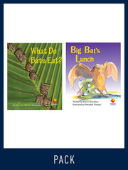 Flying Start to Literacy: Guided Reading - What Do Bat's Eat? & Big Bat's Lunch - Level 5 (Pack 2)