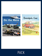 Flying Start to Literacy: Guided Reading - On the Move & Grandpa's Car - Level 6 (Pack 5)