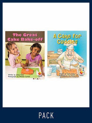 Flying Start to Literacy: Guided Reading - The Great Cake Bake Off & A Cake for Cuddles - Level 7 (Pack 1)