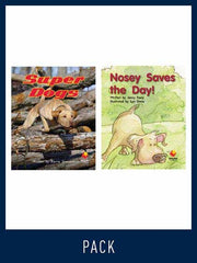 Flying Start to Literacy: Guided Reading - Super Dogs & Nosey Saves The Day - Level 7 (Pack 2)