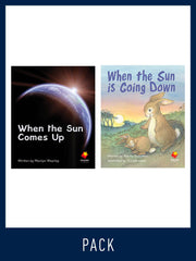 Flying Start to Literacy: Guided Reading - When the Sun Comes Up & When the Sun is Going Down - Level 8 (Pack 3)