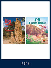 Flying Start to Literacy: Guided Reading - Big Home, Little Animals & Tiff Leaves Home - Level 8 (Pack 2)
