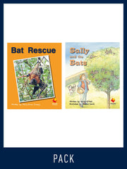 Flying Start to Literacy: Guided Reading - Bat Rescue & Sally and the Bats - Level 9 (Pack 3)