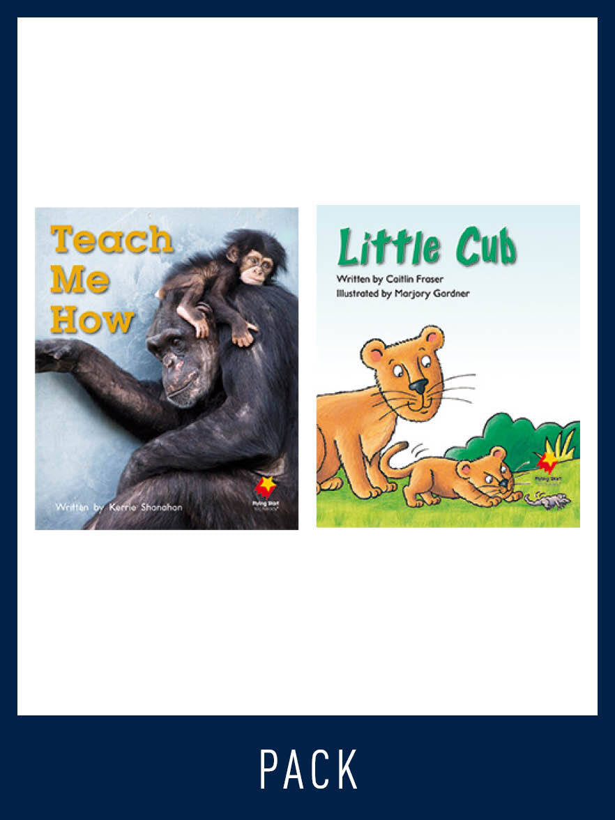 Flying Start to Literacy: Guided Reading - Teach Me How, Little Cub - Level 9 (Pack 4)
