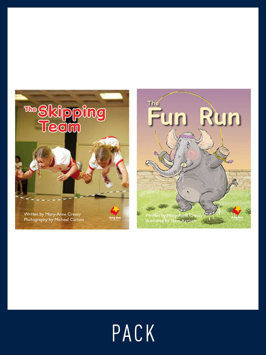 Flying Start to Literacy: Guided Reading - The Skipping Team & the Fun Run - Level 9 (Pack 5)