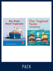Flying Start to Literacy: Guided Reading - Big Ships Need Tugboats & The Tugboat Team - Level 10 (Pack 5)