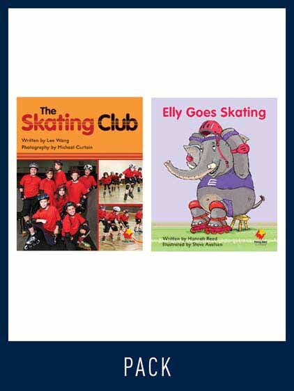 Flying Start to Literacy: Guided Reading - The Skating Club & Elly Goes Skating - Level 11 (Pack 4)